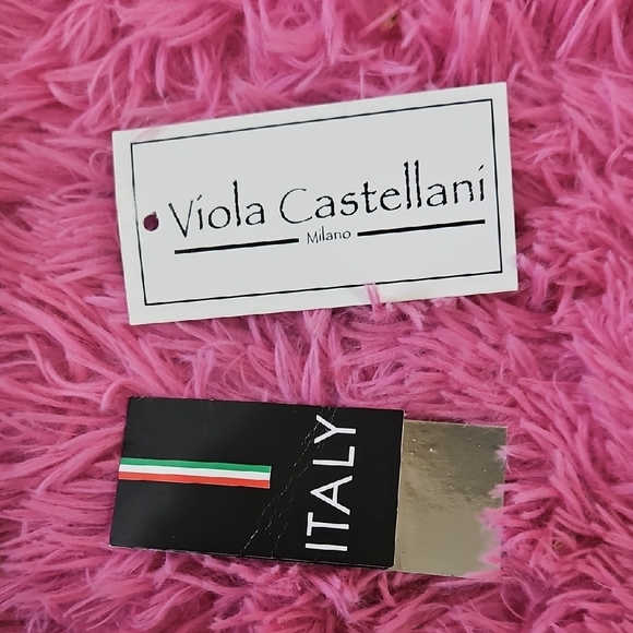 New Ginuwine Leather Viola Castellani Milano Red Crossbody - Picture 3 of 7